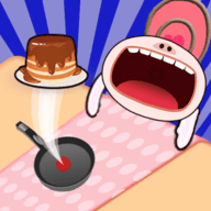 无敌破坏王煎饼奶昔(PancakeMilkshake)_logo