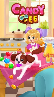 糖果甜蜜消除(Candy Sweet Bee Puzzle Game)0