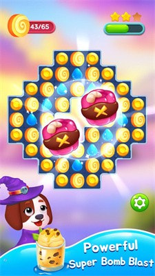 糖果甜蜜消除(Candy Sweet Bee Puzzle Game)1